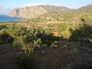 Mochlos Kreta, Mochlos: Baugrundstück mit Meerblick zu verkaufen Grundstück kaufen